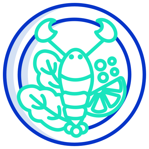 crabe Icongeek26 Outline Colour Icône
