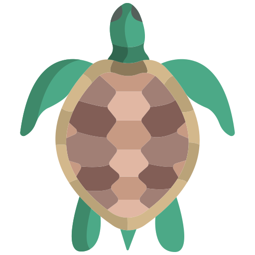 Черепаха Icongeek26 Flat иконка