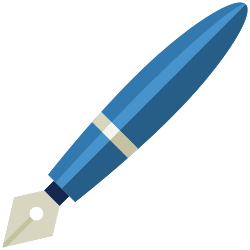 Перьевая ручка Generic Flat иконка