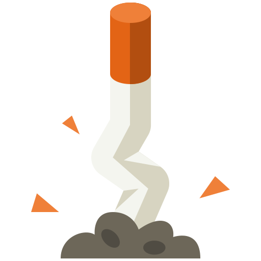 sigaret Generic Flat icoon