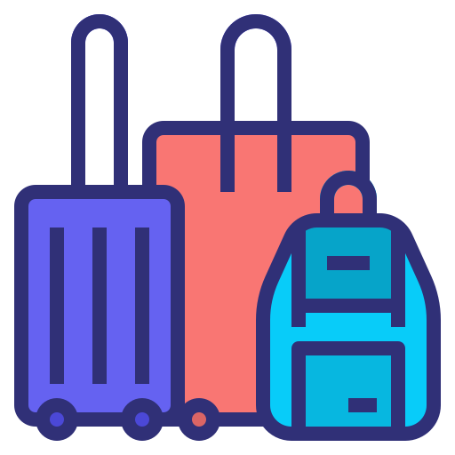 Baggage Generic Outline Color icon