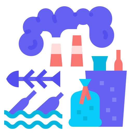 Загрязнение Generic Flat иконка