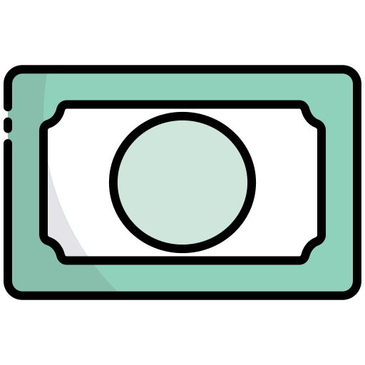 현금 Generic Outline Color icon