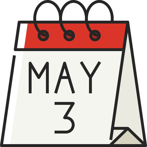 Calendar Generic Color Omission icon