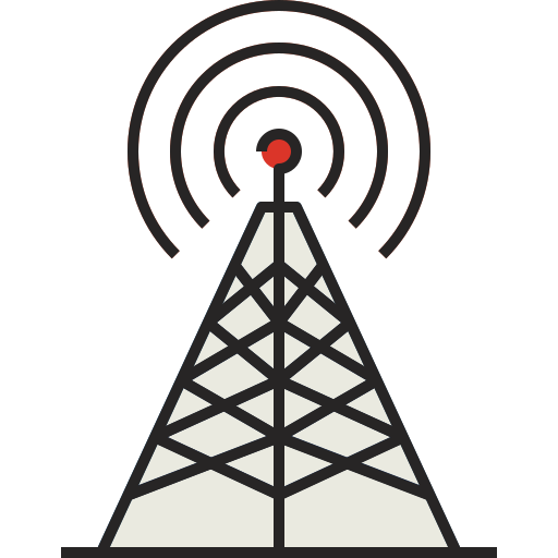 antena Generic Outline Color icono