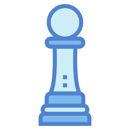 Pawn Generic Blue icon