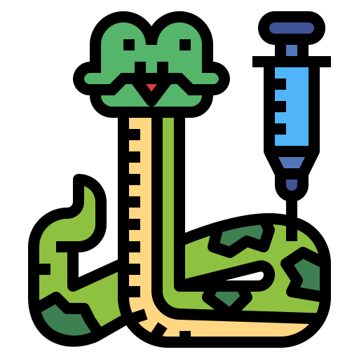 serpiente Smalllikeart Lineal Color icono