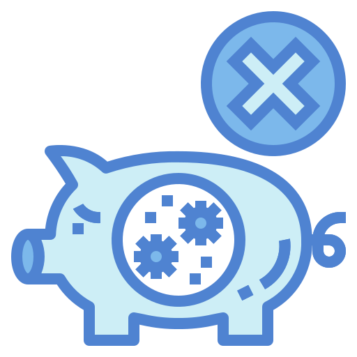 African swine fever Generic Blue icon