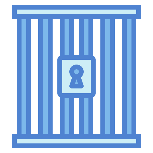 刑務所 Generic Blue icon