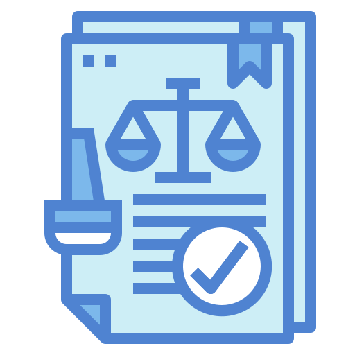 legal Generic Blue icon