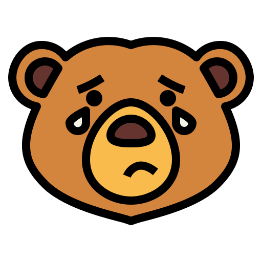 Bear Smalllikeart Lineal Color icon