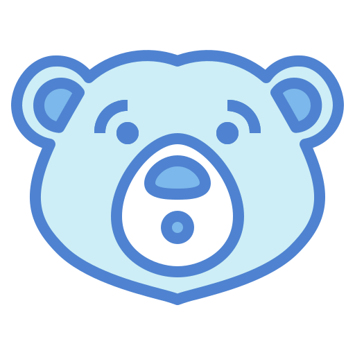 niedźwiedź Generic Blue ikona
