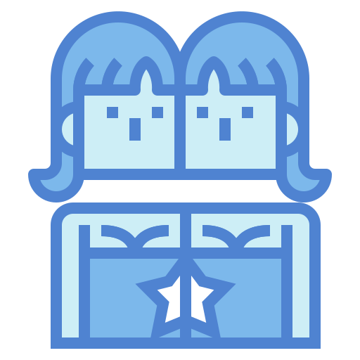 쌍둥이 자리 Generic Blue icon