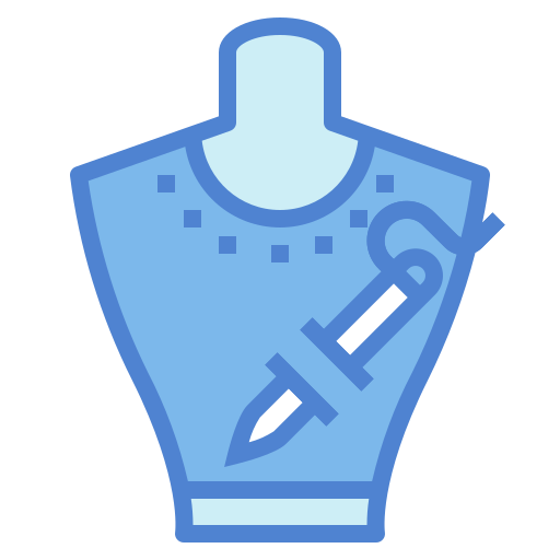 Mannequin Generic Blue icon