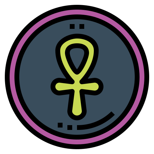 Ankh Smalllikeart Lineal Color icon