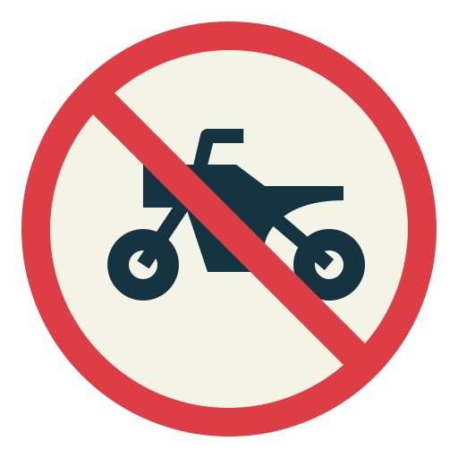 Żadnych motocykli Smalllikeart Flat ikona