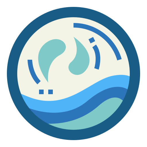 wasser Smalllikeart Flat icon