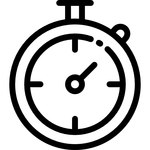cronometro Detailed Rounded Lineal icona