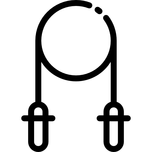 줄넘기 Detailed Rounded Lineal icon