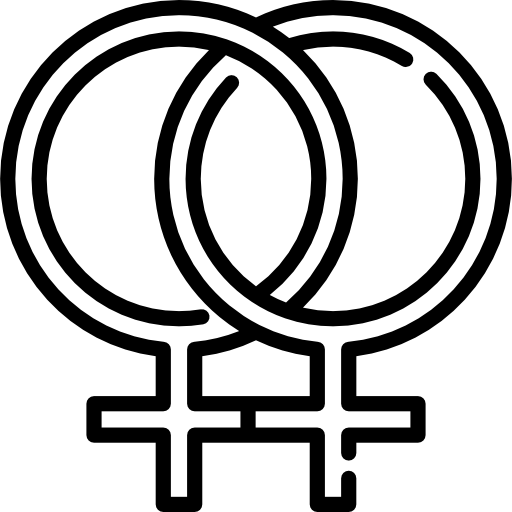 Лесбиянки Special Lineal иконка