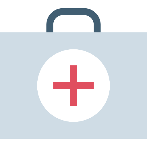 First aid kit Alfredo Hernandez Flat icon