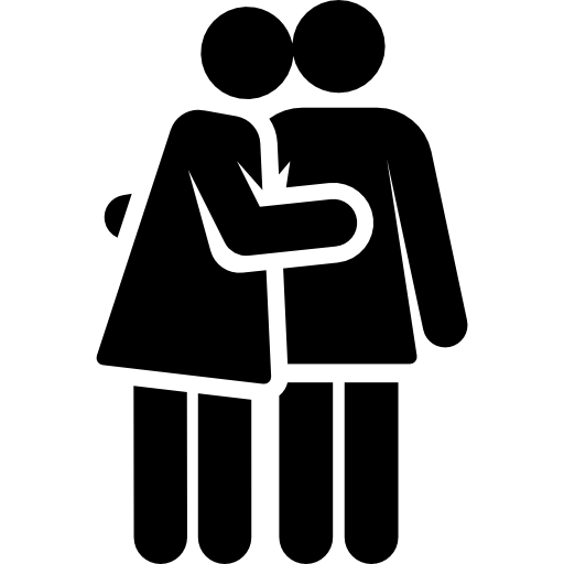 homosexuell Pictograms Fill icon