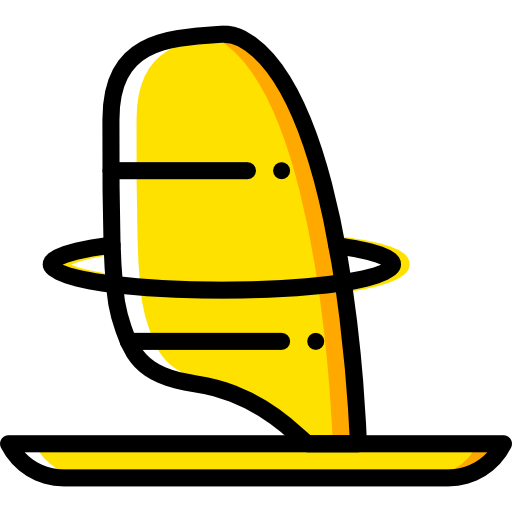 ウインドサーフィン Basic Miscellany Yellow icon