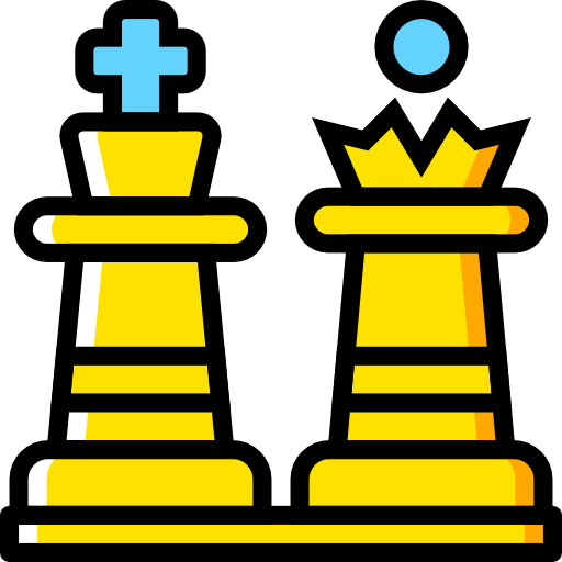 pezzi degli scacchi Basic Miscellany Yellow icona