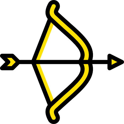 tiro al arco Basic Miscellany Yellow icono