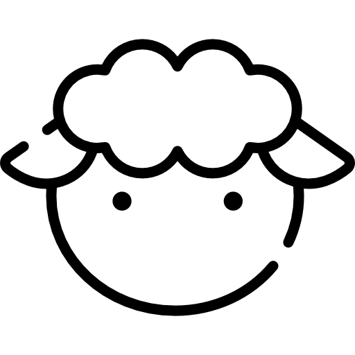 Sheep Special Lineal icon