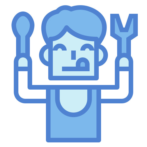 głodny Generic Blue ikona