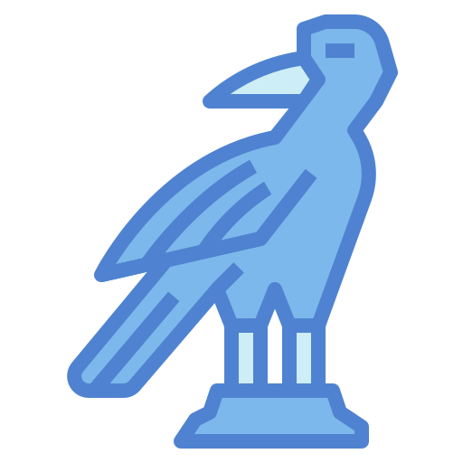 까마귀 Generic Blue icon