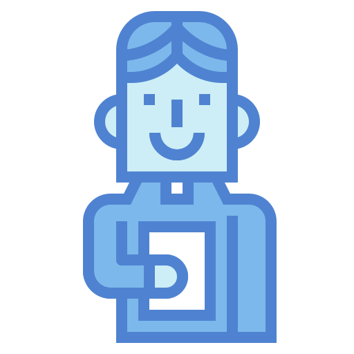 Pastor Generic Blue icon
