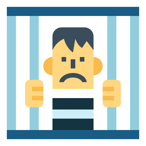 więzień Smalllikeart Flat ikona