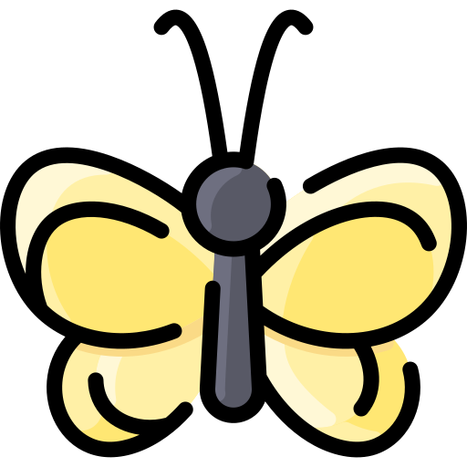 mariposa Vitaliy Gorbachev Lineal Color icono