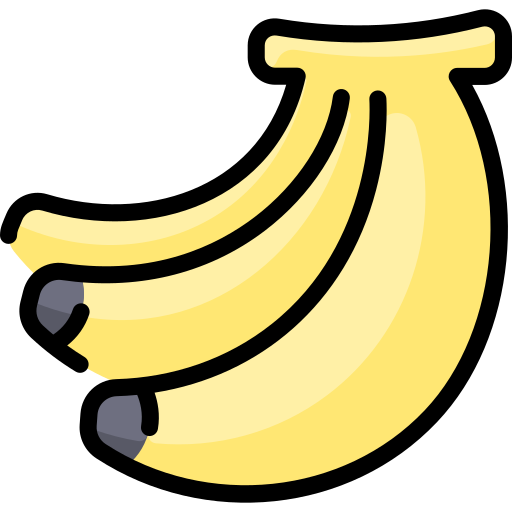 banana Vitaliy Gorbachev Lineal Color icono
