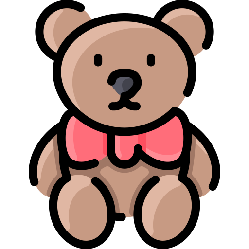 Teddy  bear Vitaliy Gorbachev Lineal Color icon