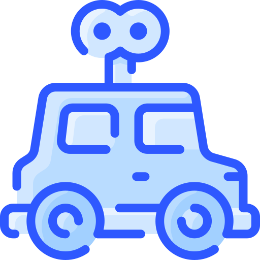 Toy car Vitaliy Gorbachev Blue icon