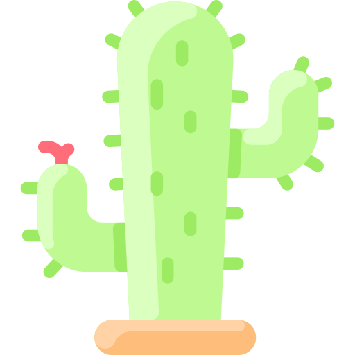 cactus Vitaliy Gorbachev Flat icoon