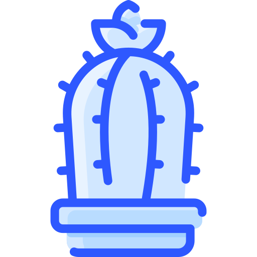 선인장 Vitaliy Gorbachev Blue icon