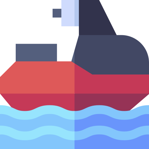 moto acuática Basic Straight Flat icono
