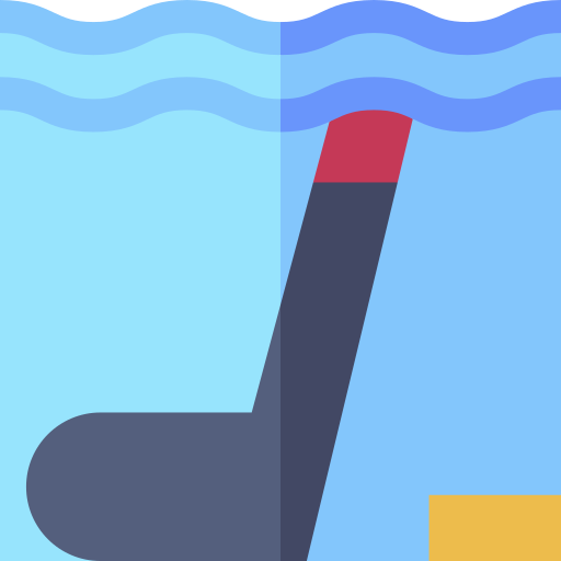 Hockey Basic Straight Flat icon