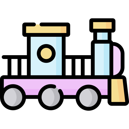 Train Special Lineal color icon