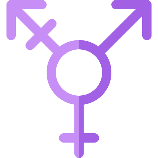 Transgender Basic Rounded Flat icon
