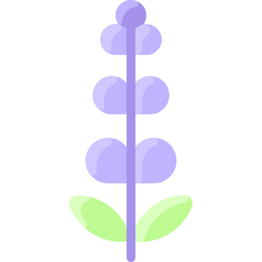 Lavender Vitaliy Gorbachev Flat icon