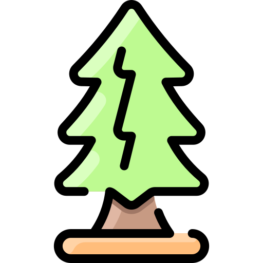 Pine tree Vitaliy Gorbachev Lineal Color icon