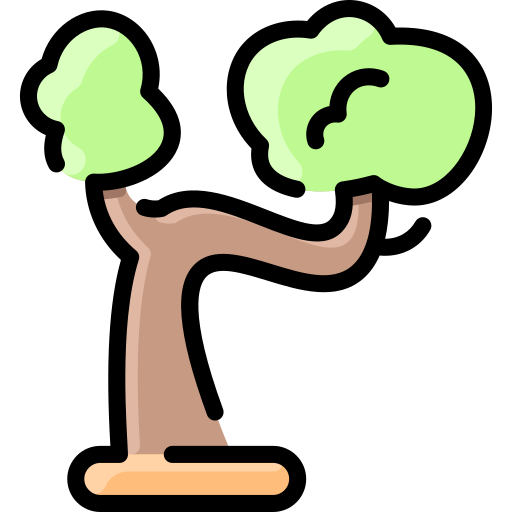 나무 Vitaliy Gorbachev Lineal Color icon