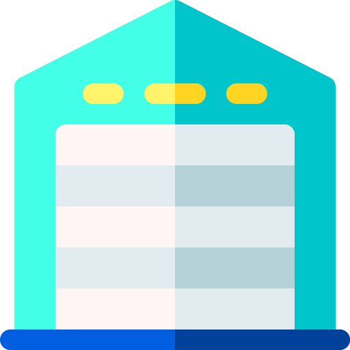 Warehouse Basic Rounded Flat icon