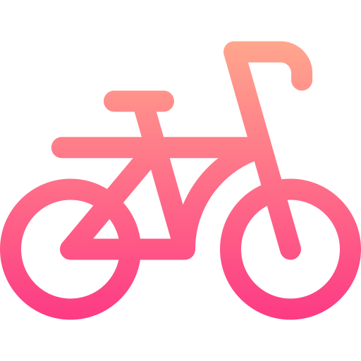 自転車 Basic Gradient Lineal color icon