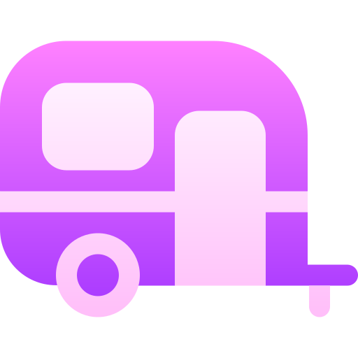 Caravan Basic Gradient Gradient icon